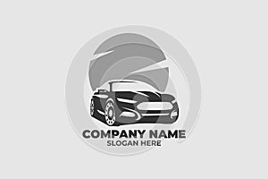 Car vector logo EPS 10 file